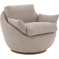 Goossens Draaifauteuil Lazy, Draaifauteuil