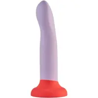Dream Toys Dreamtoys Love Signal - tweekleurige siliconen dildo groot (paars)