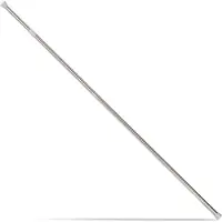 Relaxdays telescopische gordijnroede - 150 - 280 cm - rvs - zonder boren - uitschuifbare douchestang - zilver