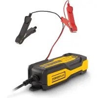 Powerplus slimme lader POWX4201, 12V batterijen, 3 - 60 Ah, wintermodus, acculader voor auto