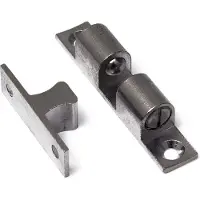 Dulimex | Kogelsnapper | messing vernikkeld | 70 x 13 mm | RVS kogel en veer