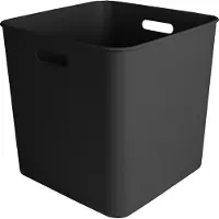 Sunware Sigma home cube box 25L - 31.8x31.8x31.1 cm - Zwart