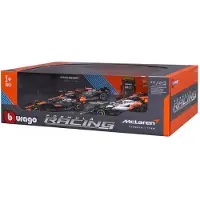 Bburago F1 McLaren raceauto set Lando Norris 1:43 - 4 modellen.