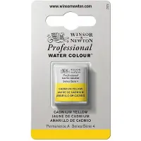 Winsor & Newton Professionele Aquarelverf Halve nap Cadmium Yellow