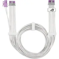 Asus ROG Equalizer White 12V-2x6 PCIe-kabel