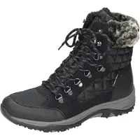 Rieker dames veterboot zwart