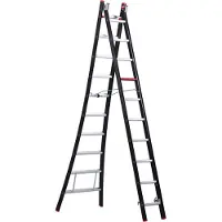Altrex Nevada NZR 2063 Reformladder - Aluminium - 2 X 12 Sporten - Max. Werkhoogte 7,15m