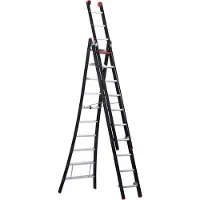 Altrex Nevada NZR 3075 Reformladder - Aluminium - 3 X 10 Sporten - Max. Werkhoogte 8,2m