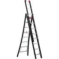 Altrex Nevada NZR 3058 Reformladder - Aluminium - 3 X 8 Sporten - Max. Werkhoogte 6,6m