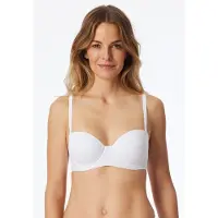 Schiesser BH ' Bandeau mit Schale - Unique Micro ' wit