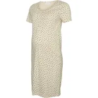Mamalicious Mira Star Maternity Pyjama Beige M Vrouw