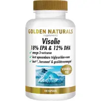 Golden naturals Visolie 18% EPA 12% DHA (180 softgels)