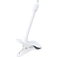 Typecat Universele Webcamstandaard met Clipbevestiging, Zonder Ponsen, Te Bevestigen aan de Wieg voor Babyfoon, Flexibele Draaimontagebeugel B