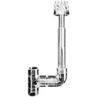 Typecat Doorzichtige Aquarium Skimmerbuis Draait Oppervlakte Instroom Uitstroom Water Plantenbak Filterreiniging Aquarium Accessoires 16mm