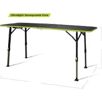 Zempire Hexolite 160 grote lichtgewicht campingtafel 160 x 60 cm