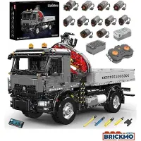 Mould King 19016 – Vrachtwagenkraan – Transportvoertuig – Bouwpakket – Gemotoriseerd – Technic Serie