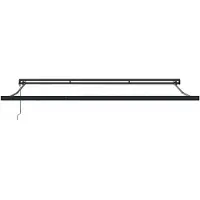 vidaXL Luifel automatisch uittrekbaar 500x300 cm bordeauxrood