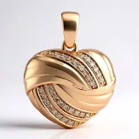 Cavill - Elegante Dameshanger - 925 Sterling Zilver - Rosé Goud Verguld - 14x I1 Argyle Rose Diamanten - 0,194 ct Pavé - Ronde Vorm - Luxe Sieraden