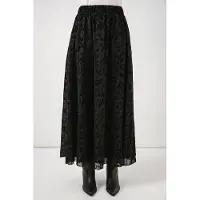 Big Dart Bloemen Hoge Taille Maxi Rok