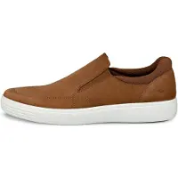 Ecco leren heren instappers cognac wit maat 46