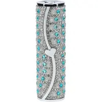 Loveline by Shots Sexy Tiffany - Lipstick Vibrator with 4 Attachments - Blue - Blauw