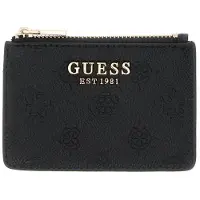 GUESS kaarthouder Ella Logo SLG Credit Card Case Black Logo zwart