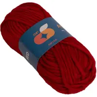 Colorations - Acrylgaren 4 mm - 50gr - Rood