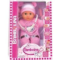 Dimian Pop dokterset met accessoires - Molly Bambolina -36 cm.