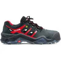 HKS Selection Werkschoen Tiger 4 VTP Laag S1P ESD | Zwart/Rood | Maat 41 - 00.162.099.41