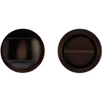 HDD pro WC-garnituur Rond Minimal Mat Brons