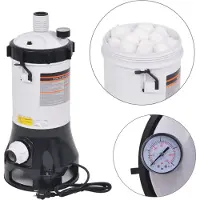 vidaXL Zwembadfilterpomp voor zwembaden 185 W 4,4 m³/u