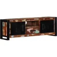 vidaXL Tv-meubel 100x30x35 cm massief gerecycled hout
