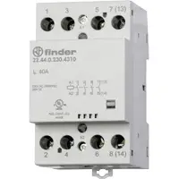 Finder 22.44.0.230.4710 Contactor 3x NO, 1x NC 230 V/DC, 230 V/AC 40 A Geschikt voor merk (relais): 1 stuk(s)