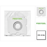 Festool SELFCLEAN filterzak SC FIS-CT 36/25 set (5x 496186) voor CT 36 mobiele afzuiger - 25 stuks