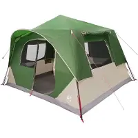 Syfax Directe Tent 8-persoons Groen Polyester en staal