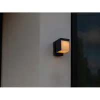 Lutec Solar Wandlamp Prima Antraciet