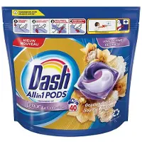 Dash All-in-1 Gouden Orchidee pods (40 wasbeurten)