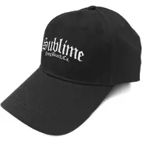 Rock Off Sublime - CA Logo Baseball pet - Zwart