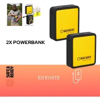 Wakawaka AKTIE AKTIE 2 Ultrafast Powerbanks 10.000 mAh - Kamperen - Outdoor - Mobiel - Snelladen
