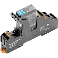 Weidmuller DRIKITP 24VDC 2CO LD/PB Relaismodule (modulair) Nominale spanning: 24 V/DC Schakelstroom (max.): 5 A 2x wisselcontact 10 stuk(s)