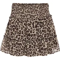 Noisy May Rok beige / bruin / lichtgrijs / zwart