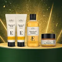 De Tuinen Vitamine E Bundel - Dag- & Nachtcrème, Masker, Scrub & Huidolie