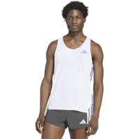 Adidas Functioneel shirt 'Adizero' violetblauw / wit
