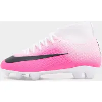 Nike Mercurial Superfly 11 Club Gras / Kunstgras Voetbalschoenen (MG) Kids Felroze Wit Zwart