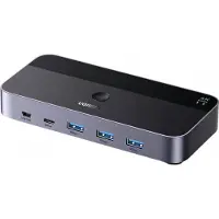 UGREEN CM664 HDMI-schakelaar 2-poorts - Zwart