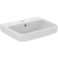 Ideal standard i.Life B - Wastafel 55x44 cm, met overloop, kraangat, wit T460801