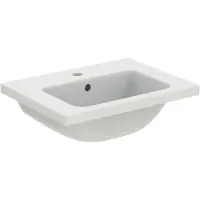 Ideal standard i.Life S - Meubelwastafel 51x39x18 cm, met overloop, kraangat, wit T459101