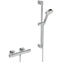 Ideal standard Ceratherm T25 - Doucheset met thermostaat, 2 jets, chroom A8528AA