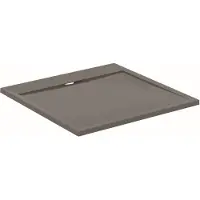Ideal standard i.Life - Douchebak 9x9 cm, Anti-Slip, grijs T5227FS