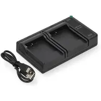 123accu Nikon EN-EL15 USB-C double slot oplader (8.4V, 0.7A, huismerk)